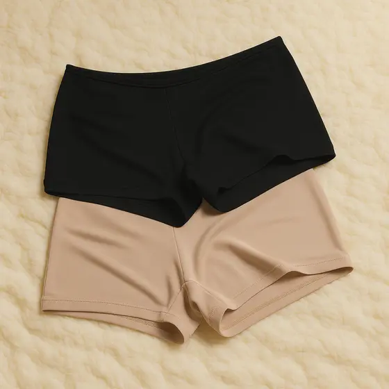 Kit 2 Shortinho Anágua Íntimo Segunda Pele para Vestido e Saia Short Curto