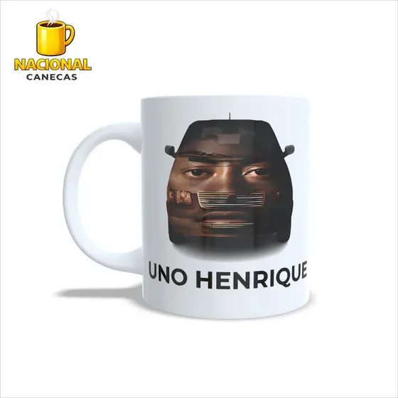 Caneca Meme Uno Henrique Ôto P. Criativa para Presente