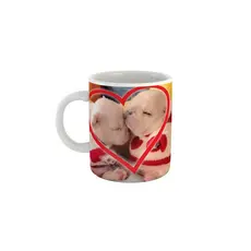 Caneca Meme Fofura Amor entre Doguinhos