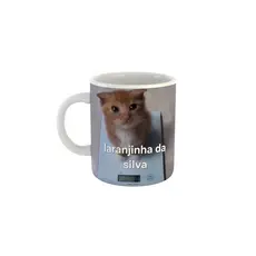 Caneca Gatinho Laranjinha da Silva Meme