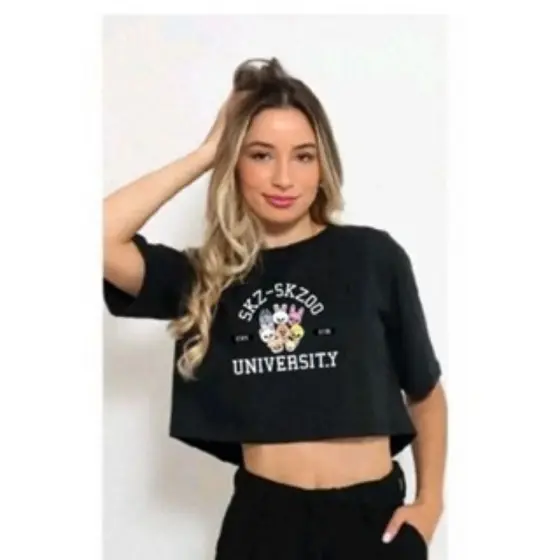 Cropped Stray kids Feminina infantil e juvenil