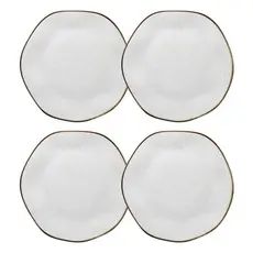Jogo com 4 Pratos Rasos 27,5cm Oxford Ryo Maresia