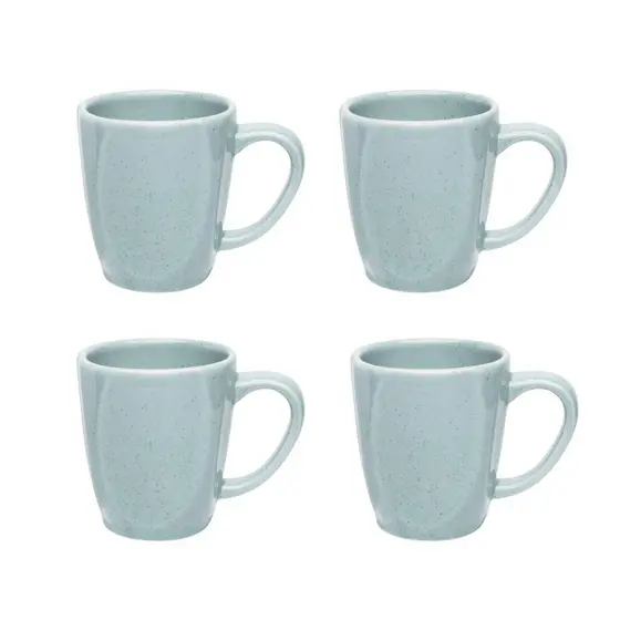 Jogo De 4 Canecas 380Ml Oxford Ryo Blue Bay