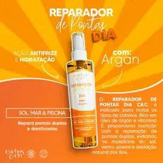 Reparador de Pontas Dia com Argan Cachos e Cia 60ml