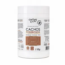 Cachos e Cia - Ativador e Modelador de Cachos Ácido Hialurônico e Argila Branca 1Kg