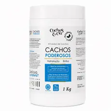 Cachos e Cia - Ativador e Modelador de Cachos Blend de Aminoácidos e Óleo de Rosa Mosqueta 1kg