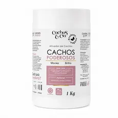 Cachos e Cia - Ativador e Modelador de Cachos Aloe Vera e Pantenol 1Kg