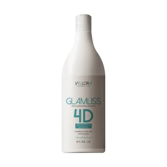 Progressiva Orgânica - Sem Formol - Selagem GlamLiss 4D 1L