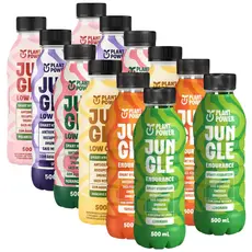 Isotônico Jungle Plant Power Low Carb Zero Açúcares Pack 12x500ml