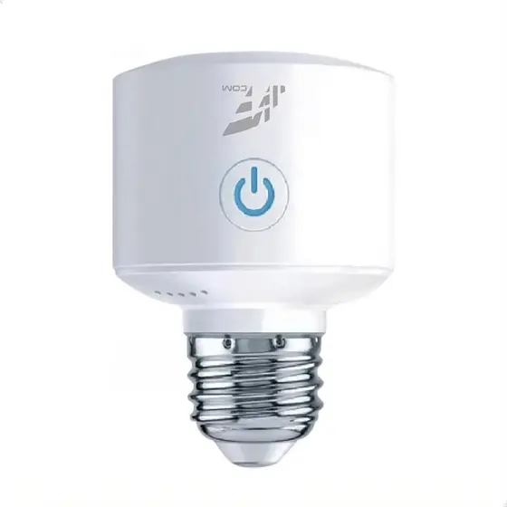 Soquete Inteligente E27 Bocal Lâmpada Compatível com Alexa e Smart Google Wifi Casa Inteligente