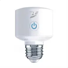 Soquete Inteligente E27 Bocal Lâmpada Compatível com Alexa e Smart Google Wifi Casa Inteligente
