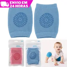 Kit 1/2/3 Pares Joelheira Bebe Engatinhar Infantil Proteção Para Joelhos Crianças Meias
