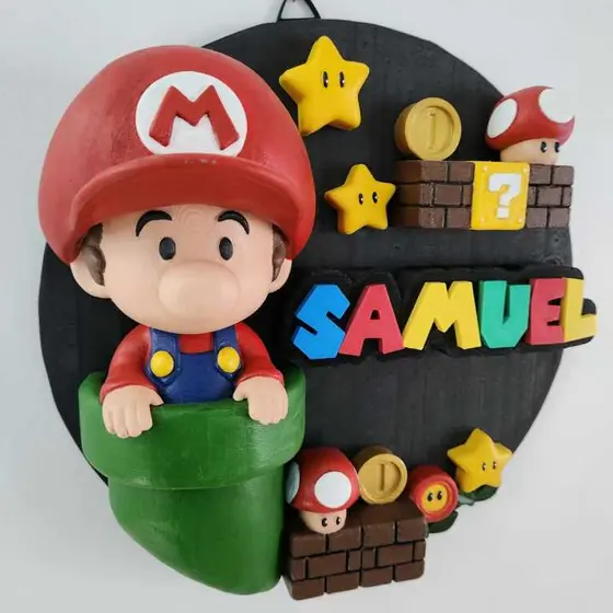 Porta Maternidade Personalizado | Placa Decorativa Bebê com Nome | Quarto Infantil e Presente