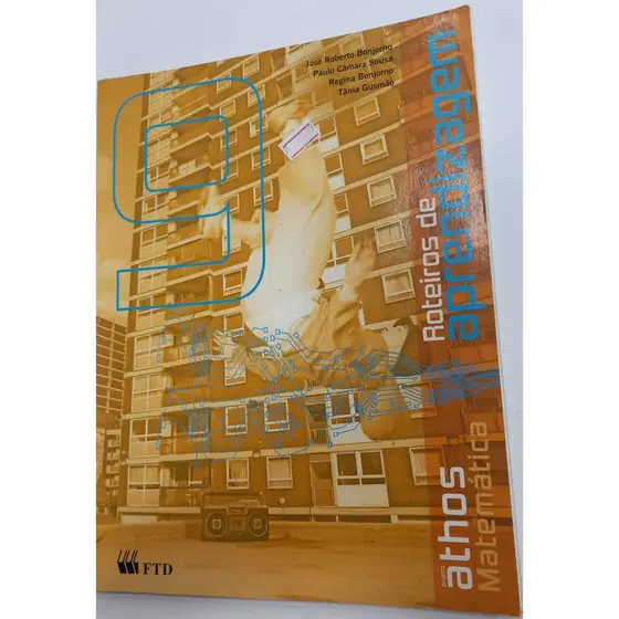 LIVRO ATHOS ROTEIROS DE APRENDIZAGEM 9 ANO EDITORA FTD