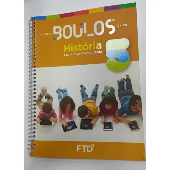 LIVRO HISTÓRIA BOULOS 5 ANO EDITORA FTD