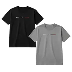 Kit 2 Camiseta Masculina Estampada Boston 100% Algodão Fio 30.1 Premium Camisa Estilosa