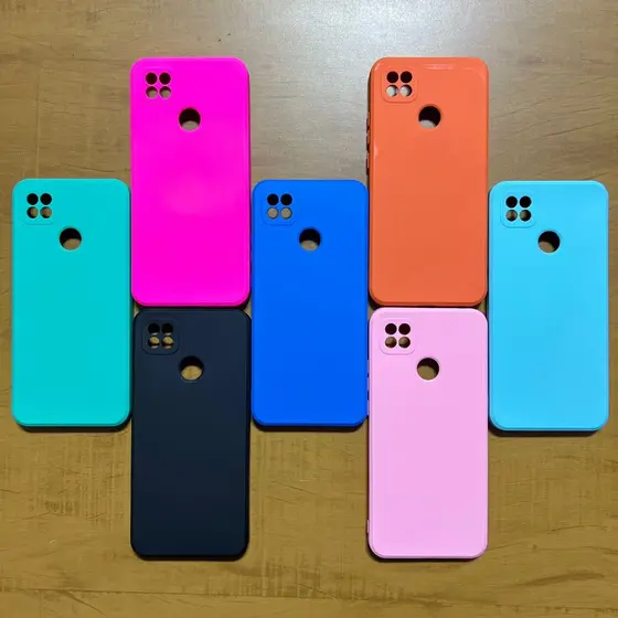 Capa Capinha Compativel Poco C31 - Case Protetora Silicone Aveludado