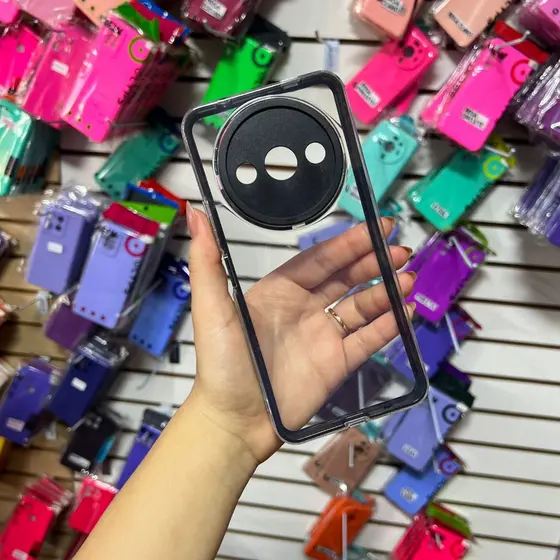 Capa Capinha Compativel Redmi A3 3 em 1 - Protecao Movel Para Camera