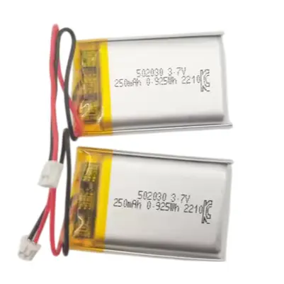 Bateria Do Fone De Ouvido E muitos Equipamento 502030 250mah 3,7v