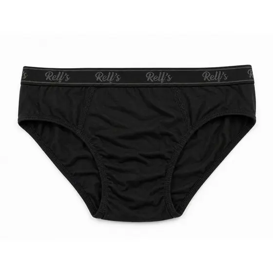 Kit 5 Cuecas Slip Algodao Modelo Cueca Comum com Elastico