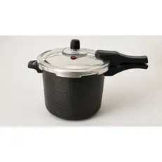 PANELA DE PRESSÃO 7,0 LITROS - FECHAMENTO EXTERNO - PRETO CRAQUELADO