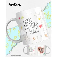 Caneca Personalizada - Caneca xicara, café, chá. - Presente personalizado dia dos Pais