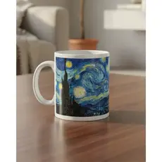 Caneca Estampada- Caneca Obras de Arte - Caneca Cerâmica, xicara, café, chá