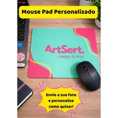 Mouse Pad Personalizado - Quadrado 15cmx21