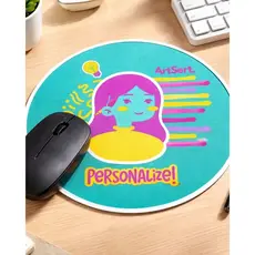 Mouse Pad Personalizado - Mouse Pad Redondo 18x18cm