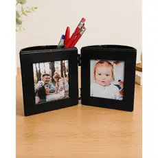 Porta Lapis bipartido Personalizado com foto - Porta lápis