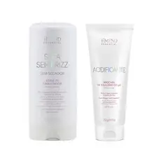 Amend KIT Seca Sem Frizz Leave-in 180g + Acidificante Máscara Equilíbrio do PH 250g