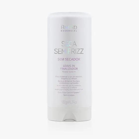 Amend Essencial Seca Sem Frizz Leave-in Finalizador - 180g