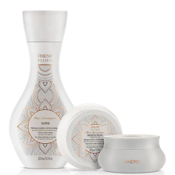 AMEND KIT MILLENAR ÓLEOS MARROQUINOS | 2 PRODUTOS