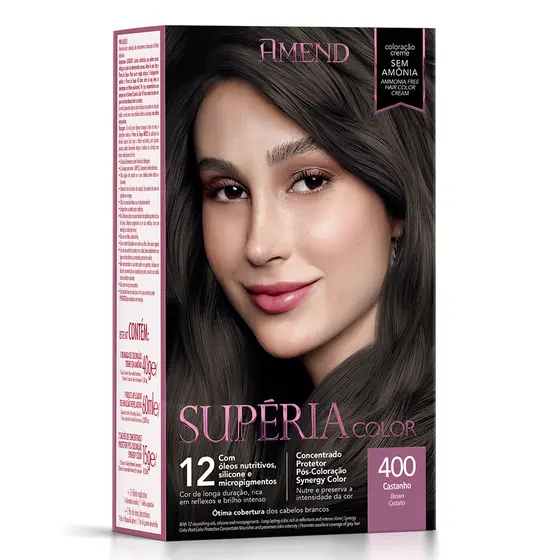 Amend Kit Tonalizante Supéria Color 400 Castanho