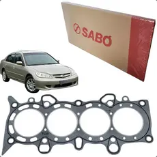 Junta Do Cabecote Original Sabó Honda Civic 1.7 16v LX EX LXL D17a D17z 2000 A 2007