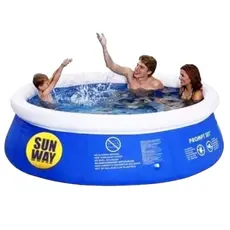 Piscina Inflável redonda Sun Way de 1000 Litros Piscina Adulto e Infantil para Crianças Natal 2024