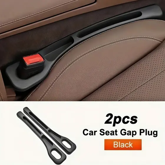 1 Par Car Seat Gap Filler Anti Vazamento Protetor de Fenda Banco Carro Organizador Acessório