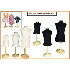 Mini bustinho para joias ou roupas de pet! LINDO. SEM/PEDESTAL