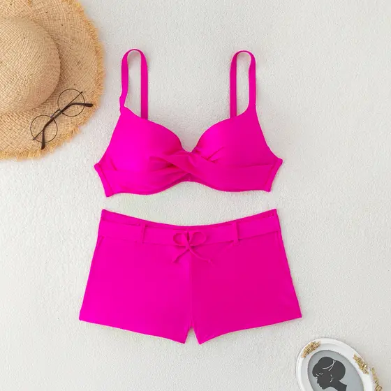 WD VEST Conjunto de Praia Plus Size com Estilo Moderno e Conforto Incomparável 2025 XX316