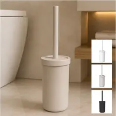 Escova Sanitária com Suporte Privada Vaso Sanitário Limpeza Banheiro Bold Ou