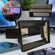 [Pretty ggirl] 1DIN A 9 Polegadas Universal Single Din Car Stereo Radio Fascia Touch Screen Painel De Navegação Moldura