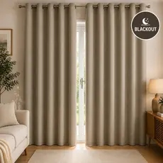 Cortina Blackout Tecido Premium com Ilhós 6 a 3 metros – Veda Luz, Conforto Térmico e Privacidade