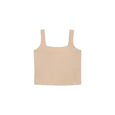 Regata Feminina Moletom Comfy Marialícia Bege