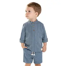 Conjunto Infantil Menino Fio Tinto Colorittá Azul