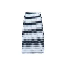 Saia Midi Listrada Marialícia Azul