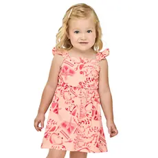 Vestido Infantil Menina Caranguejo Elian Rosa