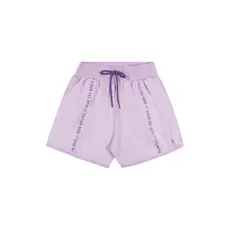 Shorts Juvenil Feminino com Elástico Beats Lilás