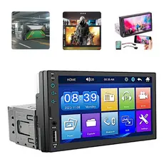 Central Multimídia Binfast Mp5 1 Din 7 Espelha Android Ios