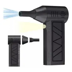 Mini Soprador De Ar Turbo Portátil Sem Fio Secador