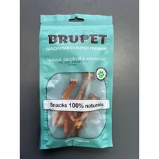 Kit 3 Petiscos Pé de Galinha Brupet 100% Natural Defumado Super Premium